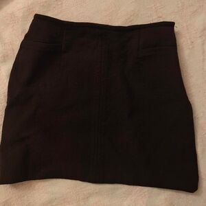Versace Brown Mini Skirt